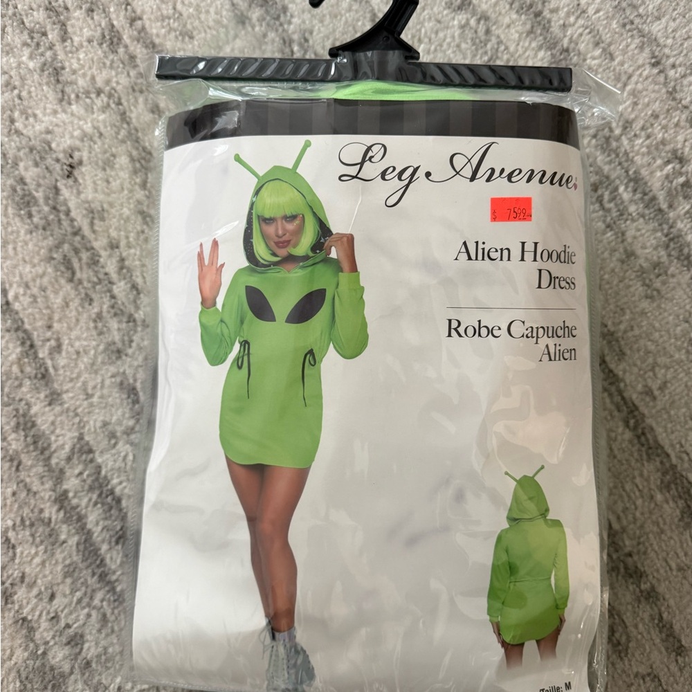 Leg Avenue Vibrant Green Alien Costume